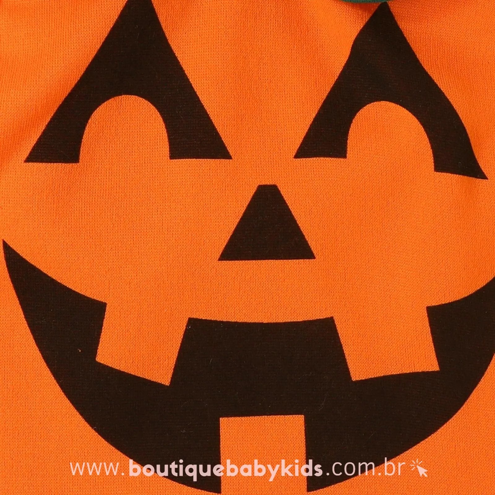 Chapéu Abóbora de Halloween Fofo Laranja