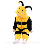 Macacão Bebê Inverno Fantasia Abelhinha - Boutique Baby Kids