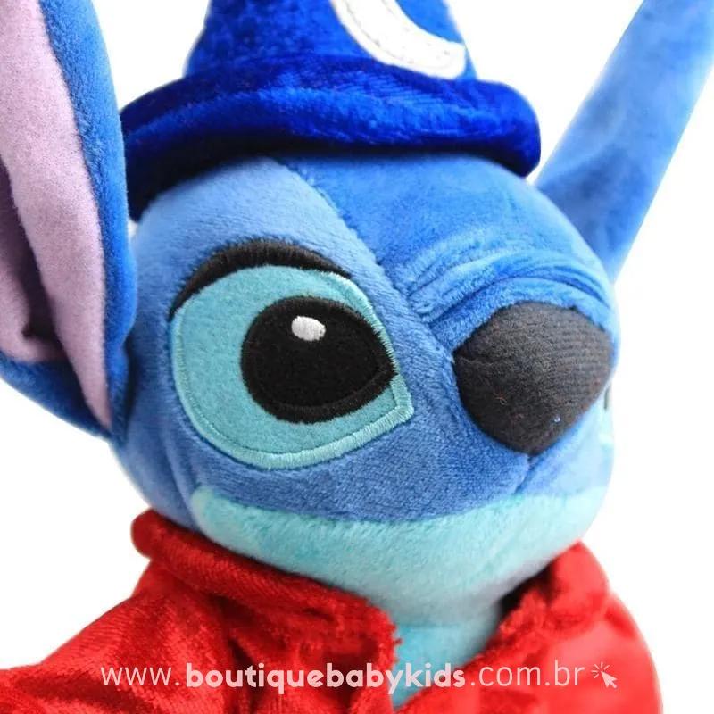 Pelúcia Disney Stitch Mago Azul 25 cm Original - Frete Grátis - Boutique Baby Kids