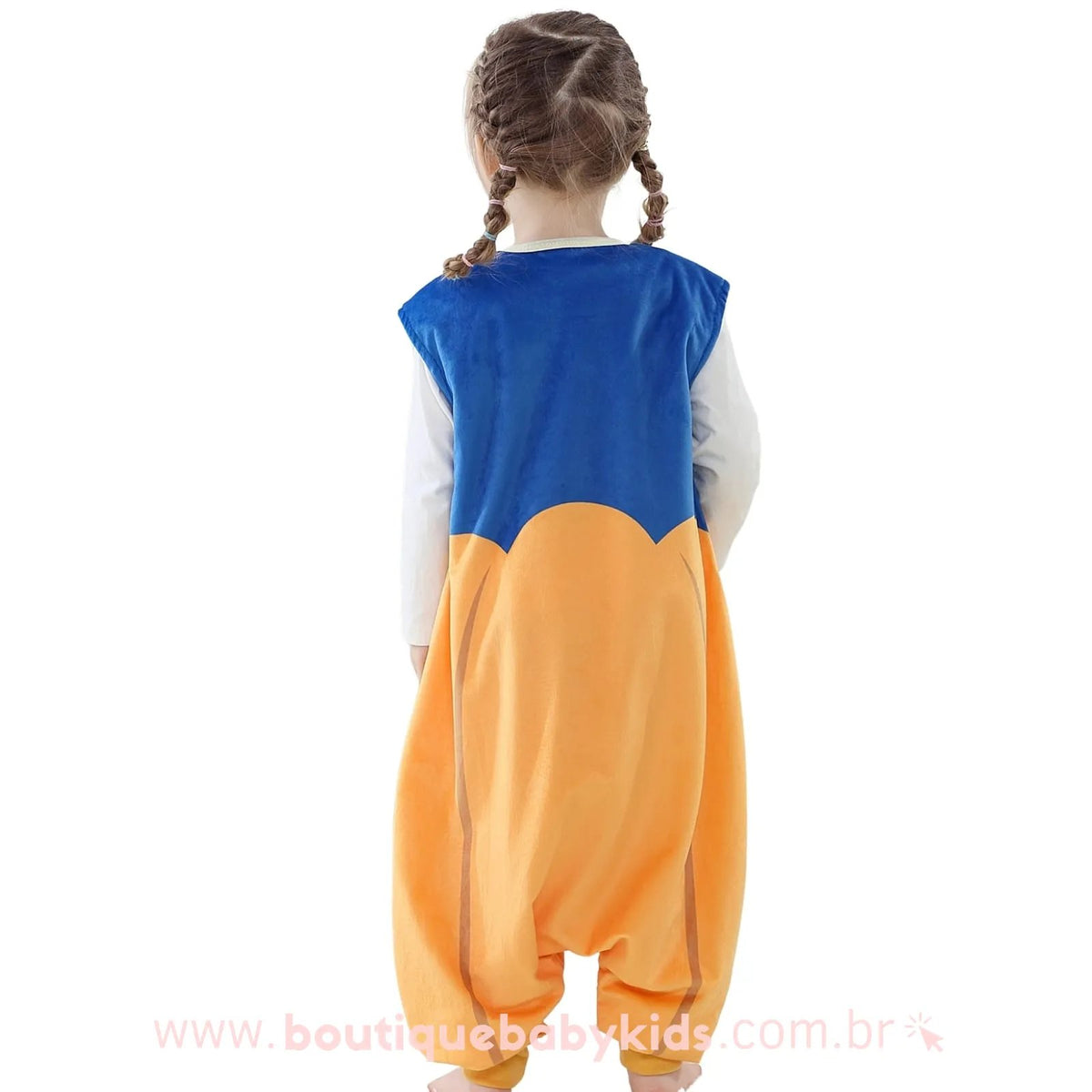 Saco de Dormir Infantil Halloween Abóbora - 1 a 6 Anos - Frete Grátis - Boutique Baby Kids