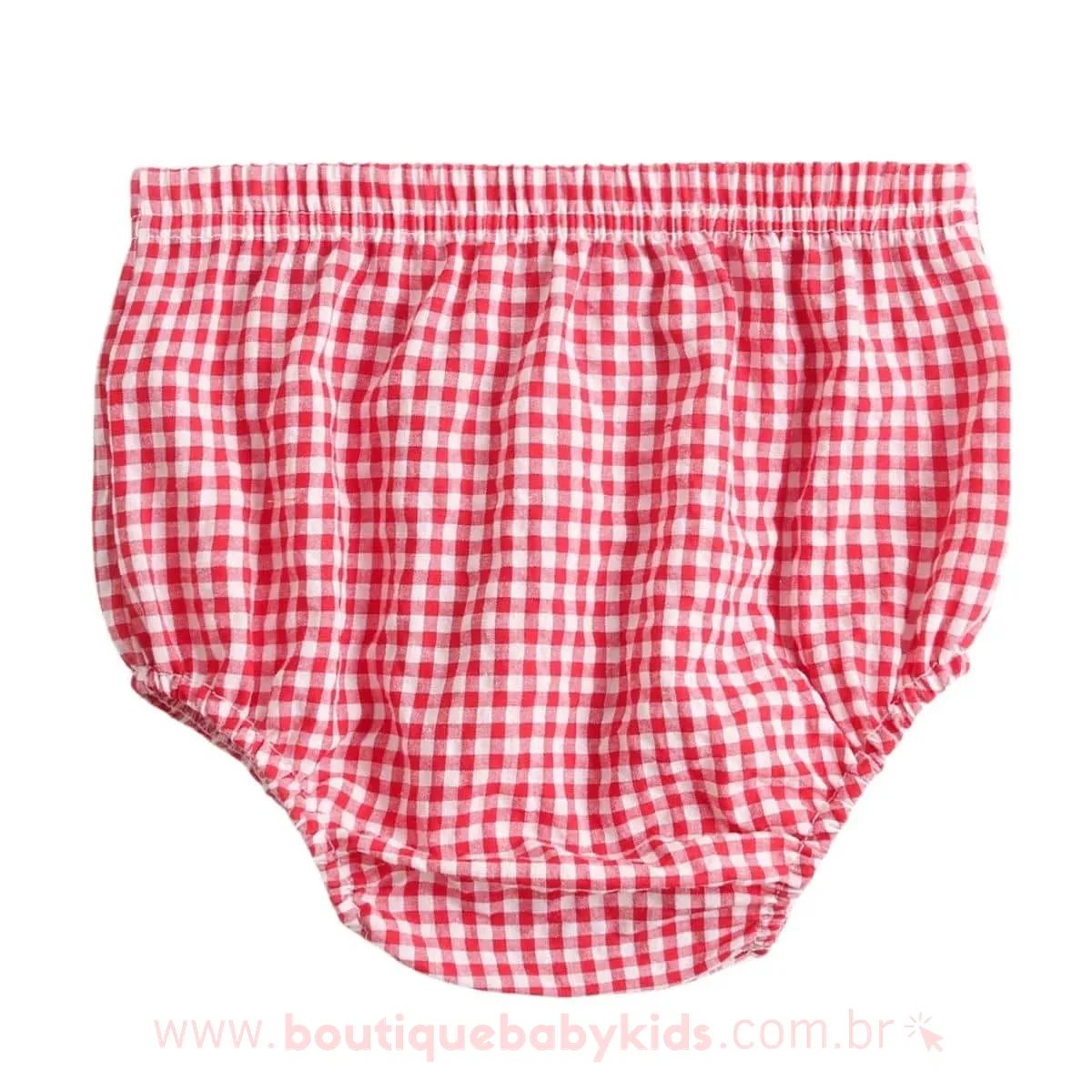 Conjunto Bebê Estampa Tigre com Tapa Fralda Laranja - Boutique Baby Kids