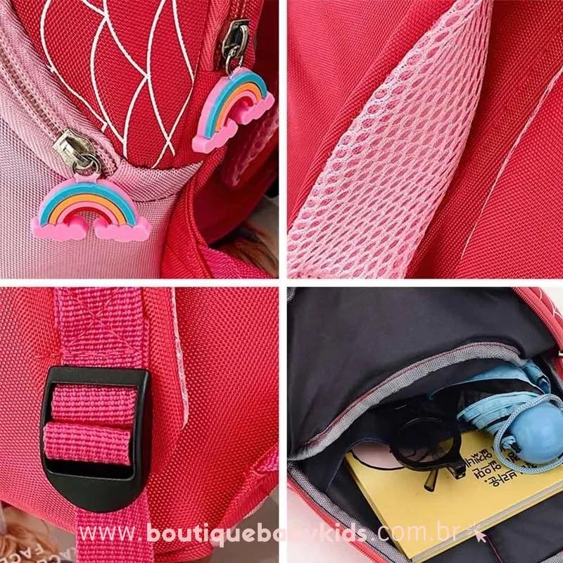 Mochila Infantil Princesa Pequena Sereia Ariel - Frete Grátis