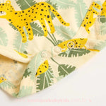 Body Bebê Estampa Leopardos Sem Manga Bege - Boutique Baby Kids