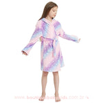 Roupão Infantil Unicórnio Estrelado Multicor com Capuz - Frete Grátis - Boutique Baby Kids
