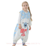 Saco de Dormir Infantil Ursinho Azul - 1 a 6 Anos - Frete Grátis - Boutique Baby Kids