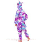 Pijama Macacão Infantil Inverno Kigurumi Unicórnio Lilás- 3 a 12 anos - Boutique Baby Kids