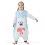 Saco de Dormir Infantil Ursinho Azul - 1 a 6 Anos - Frete Grátis - Boutique Baby Kids