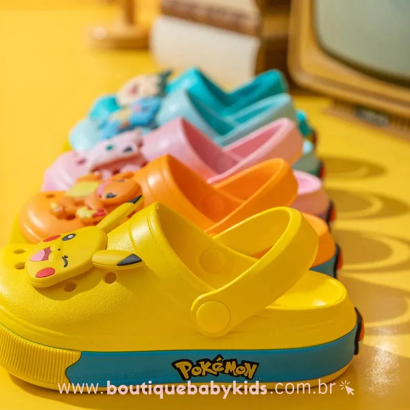 Sandália Infantil Crocs Pokémon  - Boutique Baby Kids