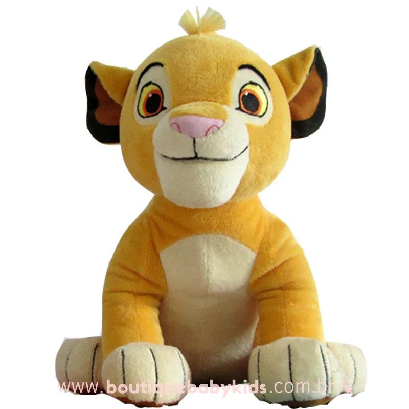 Pelúcia Simba Rei Leão Disney 26 cm - Boutique Baby Kids