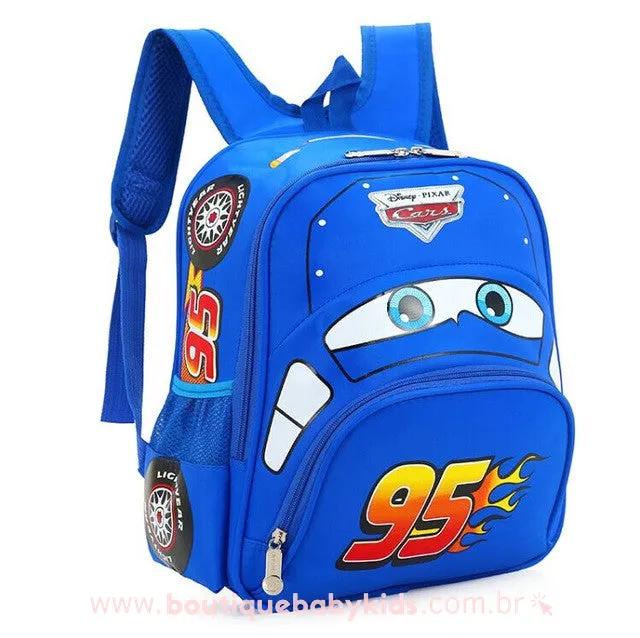 Mochila Costas Infantil Disney Carros - Boutique Baby Kids