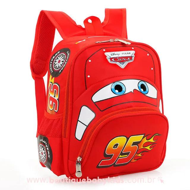 Mochila Costas Infantil Disney Carros - Boutique Baby Kids